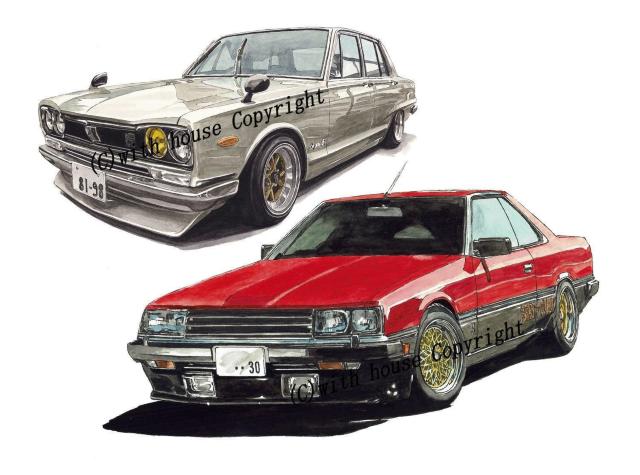 NC-1405スカイラインGT 4Dr/RS限定版画サイン有額装済作家平右ヱ門 < ホビー  NC-1405スカイラインGT 4Dr/RS限定版画サイン有額装済作家平右ヱ門  < ホビーの