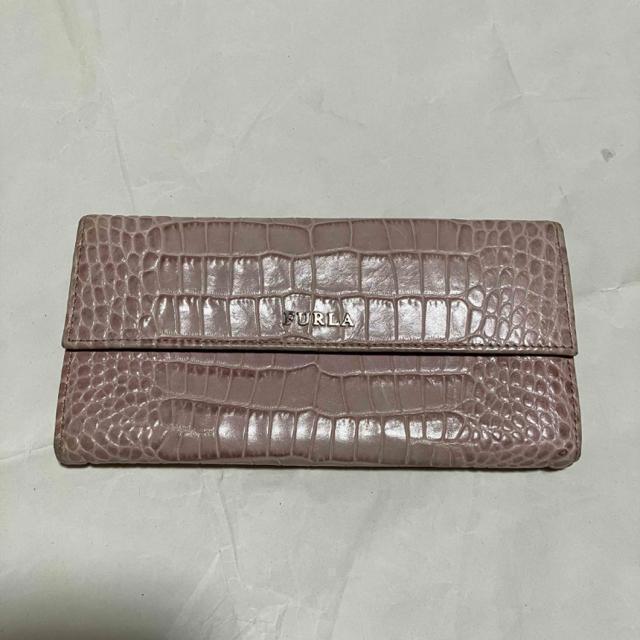 【FURLA / フルラ】 クロコダイル型押し / レザー / 二つ折り 長財布 < ブランド  【FURLA / フルラ】 クロコダイル型押し / レザー / 二つ折り 長財布  < ブランドの
