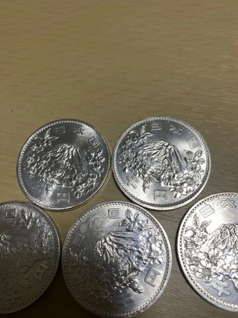 1964東京オリンピックプルーフ千円銀貨1000円銀貨5枚ケースセット < ホビー  1964東京オリンピックプルーフ千円銀貨1000円銀貨5枚ケースセット < ホビーの