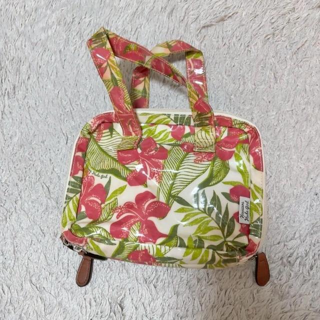 ◆ハワイ購入◆ハワイアンフラガールポーチ★仕切り多*海外旅行*パッキング♪ < 女性ファッション  ◆ハワイ購入◆ハワイアンフラガールポーチ★仕切り多*海外旅行*パッキング♪  < 女性ファッションの