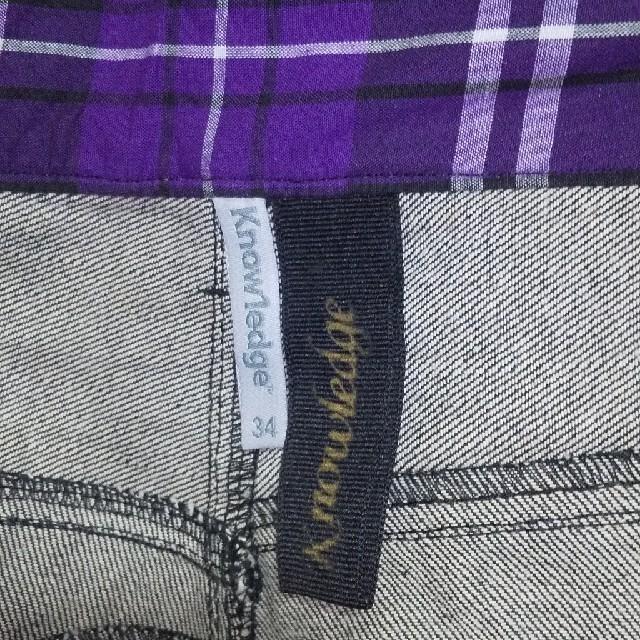 Know1edge×METHamphibia ノウレッジ デニム 未使用 34 < 男性ファッション  Know1edge×METHamphibia ノウレッジ デニム 未使用 34 < 男性ファッションの