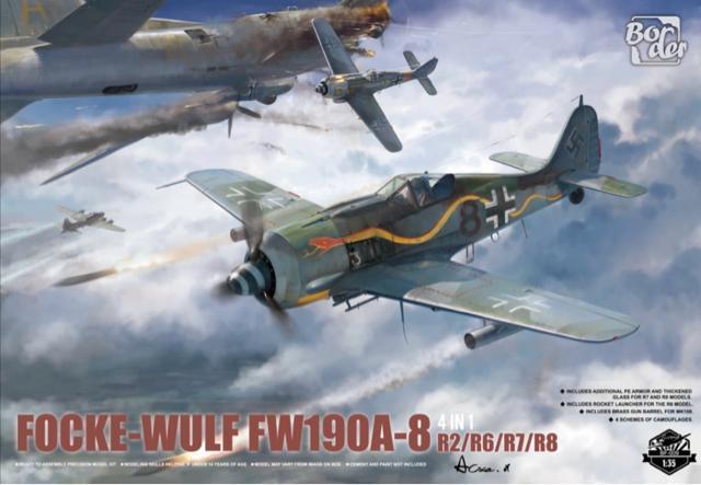 Border Model({[_[f) 1/35 tHbPEt Fw190 A-8 vf   zr[ 