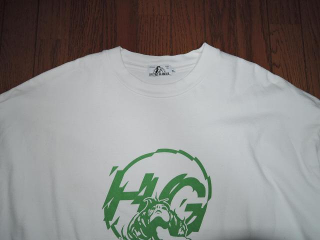 HYSTERIC GLAMOUR ヒステリックグラマー ロンTシャツ XL 白 ガール ロゴ LOGO カットソー長袖TシャツHG < ブランド  HYSTERIC GLAMOUR ヒステリックグラマー ロンTシャツ XL 白 ガール ロゴ LOGO カットソー長袖TシャツHG < ブランドの