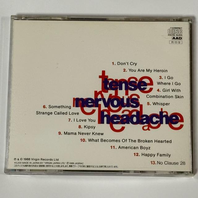 Boy George / Tense nervous headache  CD/DVD/rfI 
