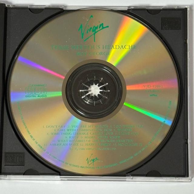 Boy George / Tense nervous headache  CD/DVD/rfI 