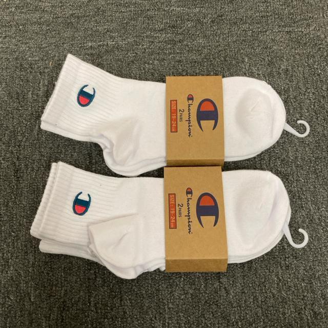 即決 新品 Champion チャンピオン ソックス 靴下 2足 2個セット < ブランド 即決 新品 Champion チャンピオン ソックス 靴下 2足 2個セット < ブランドの