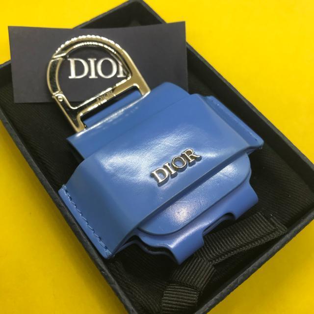 正規品 Dior ディオール AirPods エアポッズケース ブルー 美品 付属品付 < ブランド 正規品 Dior ディオール AirPods エアポッズケース ブルー 美品 付属品付 < ブランドの