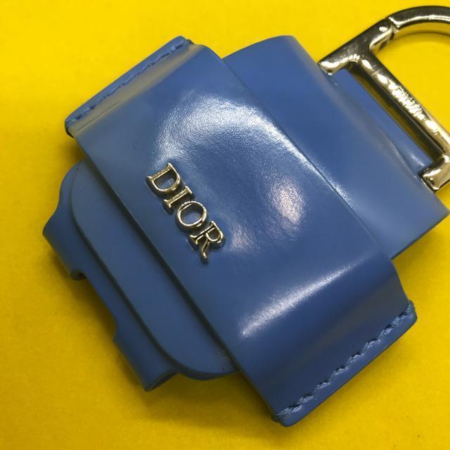 正規品 Dior ディオール AirPods エアポッズケース ブルー 美品 付属品付 < ブランド 正規品 Dior ディオール AirPods エアポッズケース ブルー 美品 付属品付 < ブランドの