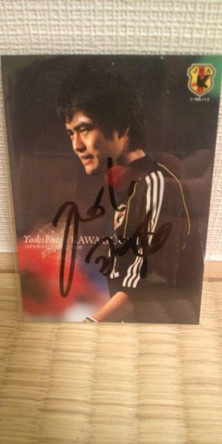 川口能活 直筆サインカード 3枚セット < トレーディングカード  川口能活 直筆サインカード 3枚セット < トレーディングカードの