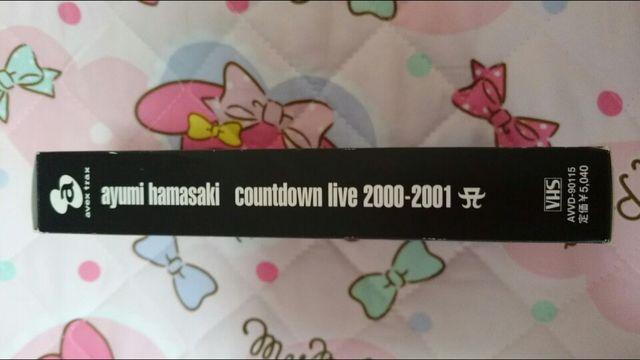浜崎あゆみCOUNTDOWN LIVE 2000ー2001 ビデオ☆激レア! < タレントグッズ 浜崎あゆみCOUNTDOWN LIVE 2000ー2001 ビデオ☆激レア! < タレントグッズの