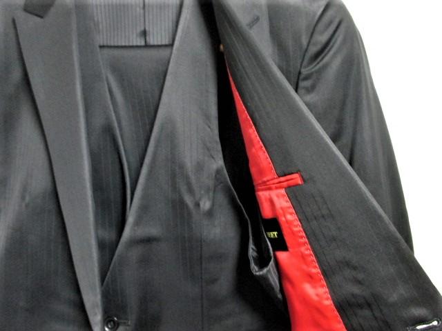 ☆HIGH STREET ハイストリート 3ピース スーツ セットアップ/メンズ/S☆ブラック < ブランド ☆HIGH STREET ハイストリート 3ピース スーツ セットアップ/メンズ/S☆ブラック < ブランドの