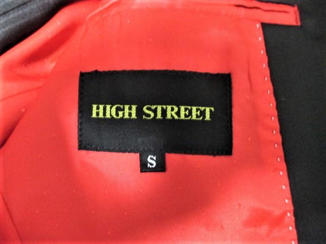 ☆HIGH STREET ハイストリート 3ピース スーツ セットアップ/メンズ/S☆ブラック < ブランド ☆HIGH STREET ハイストリート 3ピース スーツ セットアップ/メンズ/S☆ブラック < ブランドの