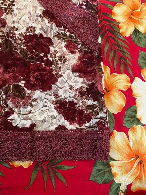 アフリカタロウ☆上品なバラ柄レースノースリーブ☆ < ブランド アフリカタロウ☆上品なバラ柄レースノースリーブ☆ < ブランドの