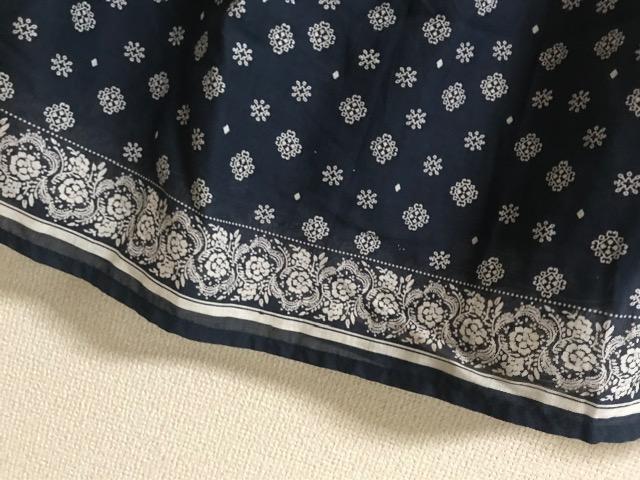 ★新品★未使用インド製品柄入りふんわり柔らかフレアスカートL < 女性ファッション  ★新品★未使用インド製品柄入りふんわり柔らかフレアスカートL < 女性ファッションの