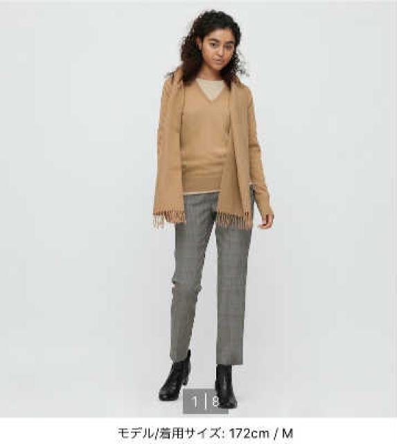 ■ユニクロ■カシミア100%Vネックセーター+フリースジャケット◎2枚セット♪ < ブランド ■ユニクロ■カシミア100%Vネックセーター+フリースジャケット◎2枚セット♪ < ブランドの