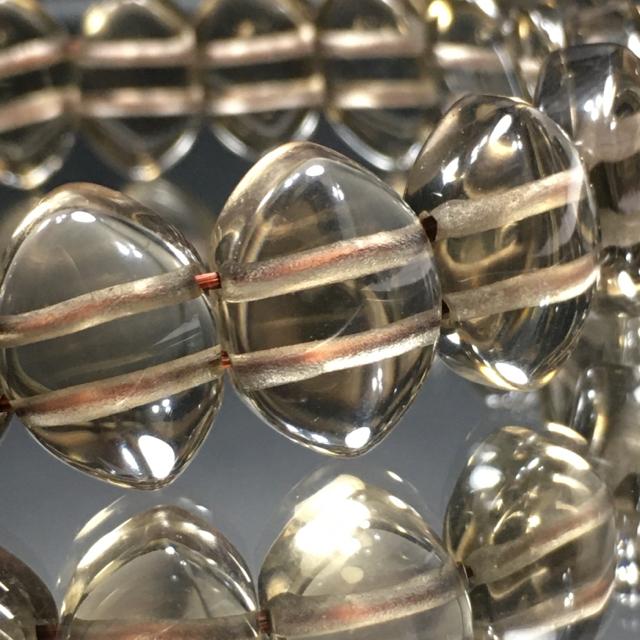 《No.141》ブラジル産 天然石スモーキークォーツ バングル < 女性アクセサリー/時計  《No.141》ブラジル産 天然石スモーキークォーツ バングル < 女性アクセサリー/時計の