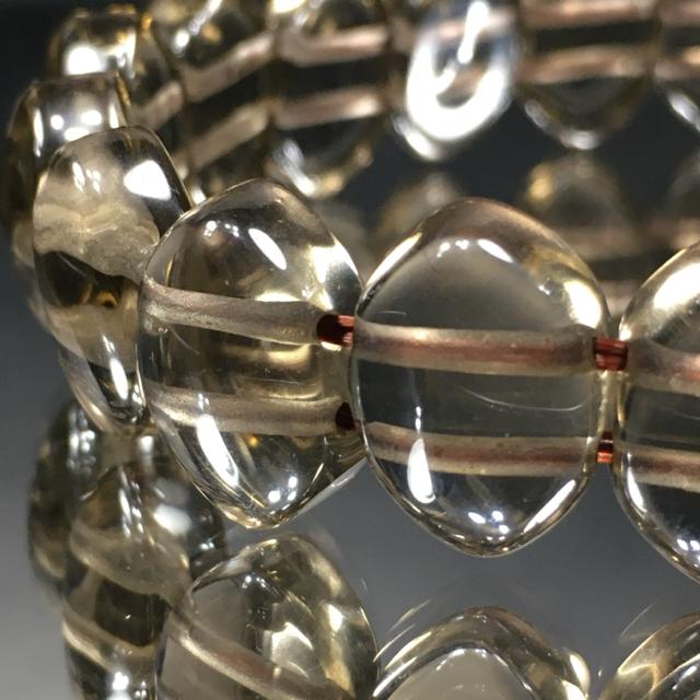 《No.141》ブラジル産 天然石スモーキークォーツ バングル < 女性アクセサリー/時計  《No.141》ブラジル産 天然石スモーキークォーツ バングル < 女性アクセサリー/時計の