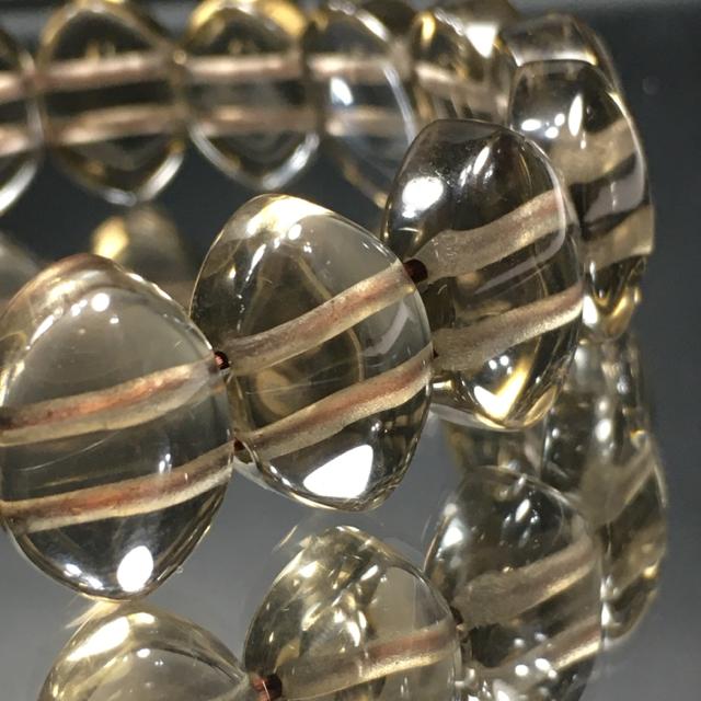 《No.141》ブラジル産 天然石スモーキークォーツ バングル < 女性アクセサリー/時計  《No.141》ブラジル産 天然石スモーキークォーツ バングル < 女性アクセサリー/時計の