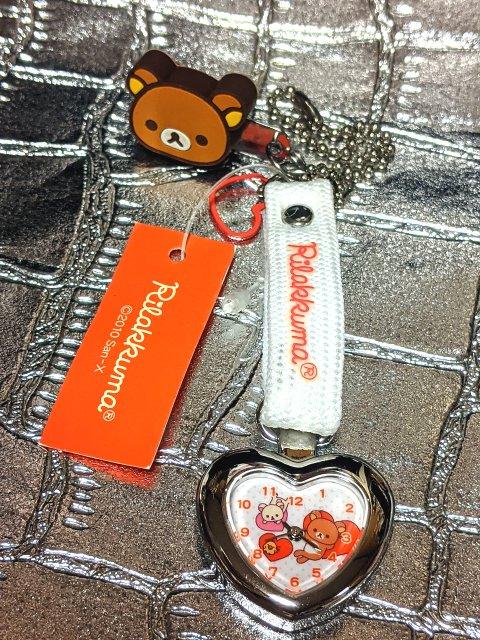 レア 新品 リラックマ 時計 キーホルダー ナースウォッチ 腕時計 < 男性アクセサリー/時計  レア 新品 リラックマ 時計 キーホルダー ナースウォッチ 腕時計  < 男性アクセサリー/時計の