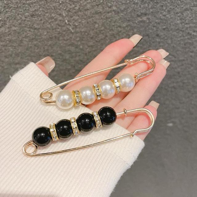 選べる2本セット【新品未使用】4weyウエスト調整ピン/ストールピン/ブローチ/胸チラ防止●Gold ゴールド●@黒白A花 < 女性アクセサリー/時計  選べる2本セット【新品未使用】4weyウエスト調整ピン/ストールピン/ブローチ/胸チラ防止●Gold ゴールド●@黒白A花 < 女性アクセサリー/時計の
