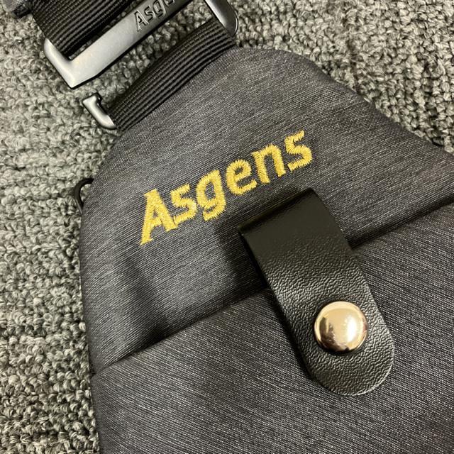 即決 Asgens ボディバッグ ワンショルダー < 男性ファッション  即決 Asgens ボディバッグ ワンショルダー < 男性ファッションの