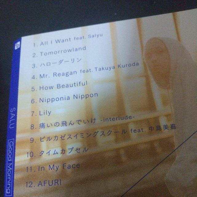 SALUwGoodMorningx Salyu TakuyaKuroda  CD/DVD/rfI 
