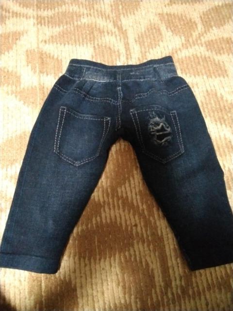 子供服  デニム風パンツ  80cm < キッズ/ベビー  子供服  デニム風パンツ  80cm < キッズ/ベビーの
