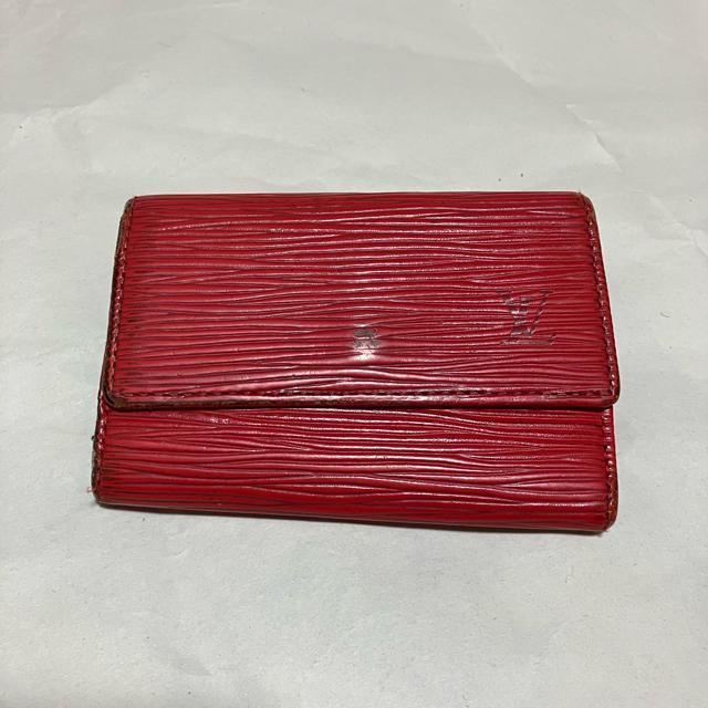 【LOUIS VUITTON / ルイ・ヴィトン】 エピ / 6連キーケース 赤 ミュルティクレ6 < ブランド  【LOUIS VUITTON / ルイ・ヴィトン】 エピ / 6連キーケース 赤 ミュルティクレ6  < ブランドの