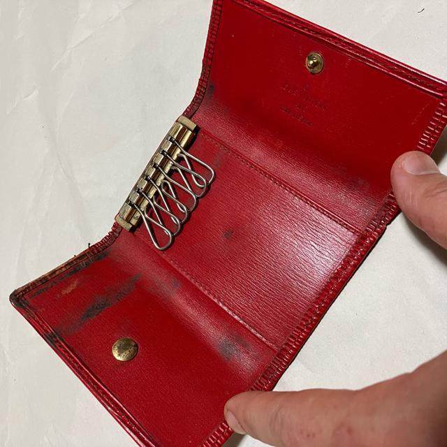 【LOUIS VUITTON / ルイ・ヴィトン】 エピ / 6連キーケース 赤 ミュルティクレ6 < ブランド  【LOUIS VUITTON / ルイ・ヴィトン】 エピ / 6連キーケース 赤 ミュルティクレ6 < ブランドの