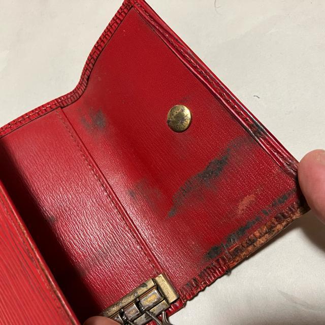 【LOUIS VUITTON / ルイ・ヴィトン】 エピ / 6連キーケース 赤 ミュルティクレ6 < ブランド  【LOUIS VUITTON / ルイ・ヴィトン】 エピ / 6連キーケース 赤 ミュルティクレ6 < ブランドの