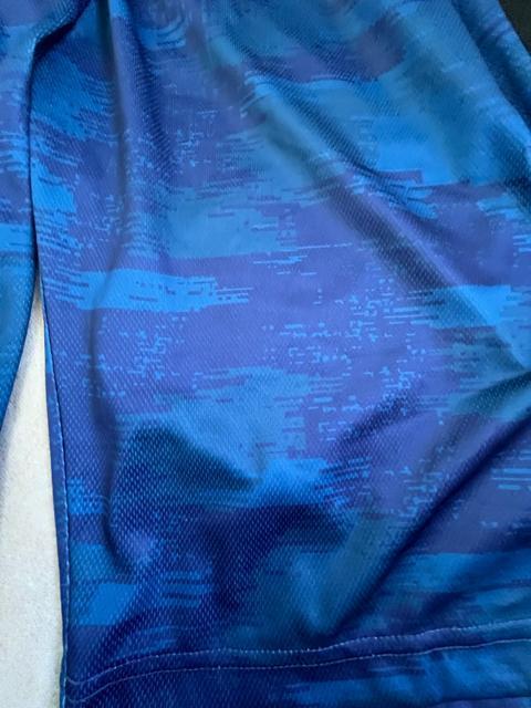 LLサイズ!高貴紳士的!綺麗ブルー系色合い!脇ライン入り!サラッとメッシュ素材!ハーフパンツ!両サイドand後一つポケット付き! < 男性ファッション  LLサイズ!高貴紳士的!綺麗ブルー系色合い!脇ライン入り!サラッとメッシュ素材!ハーフパンツ!両サイドand後一つポケット付き! < 男性ファッションの