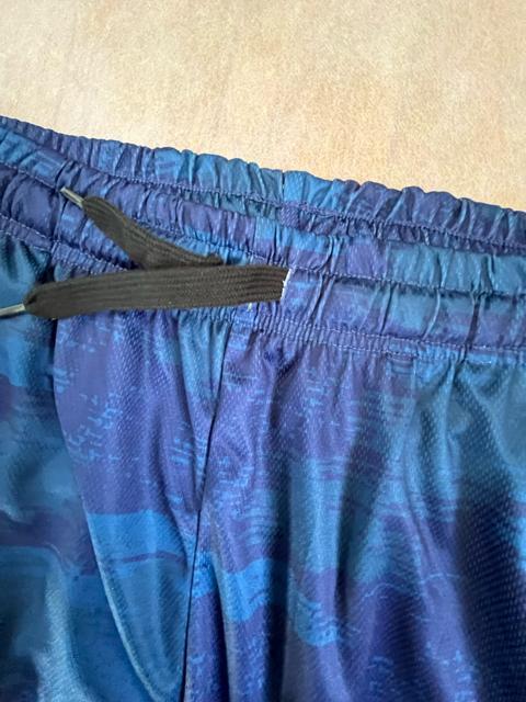 LLサイズ!高貴紳士的!綺麗ブルー系色合い!脇ライン入り!サラッとメッシュ素材!ハーフパンツ!両サイドand後一つポケット付き! < 男性ファッション  LLサイズ!高貴紳士的!綺麗ブルー系色合い!脇ライン入り!サラッとメッシュ素材!ハーフパンツ!両サイドand後一つポケット付き! < 男性ファッションの