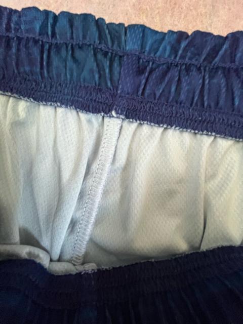 LLサイズ!高貴紳士的!綺麗ブルー系色合い!脇ライン入り!サラッとメッシュ素材!ハーフパンツ!両サイドand後一つポケット付き! < 男性ファッション  LLサイズ!高貴紳士的!綺麗ブルー系色合い!脇ライン入り!サラッとメッシュ素材!ハーフパンツ!両サイドand後一つポケット付き! < 男性ファッションの