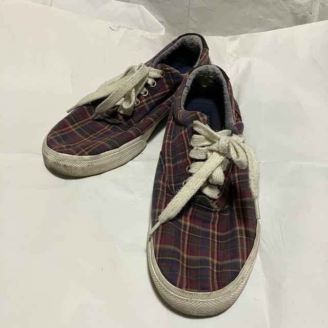 【1円スタート】【POLO RALPH LAUREN】 チェック / スニーカー / 10D < ブランド  【1円スタート】【POLO RALPH LAUREN】 チェック / スニーカー / 10D  < ブランドの