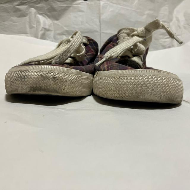 【1円スタート】【POLO RALPH LAUREN】 チェック / スニーカー / 10D < ブランド  【1円スタート】【POLO RALPH LAUREN】 チェック / スニーカー / 10D < ブランドの