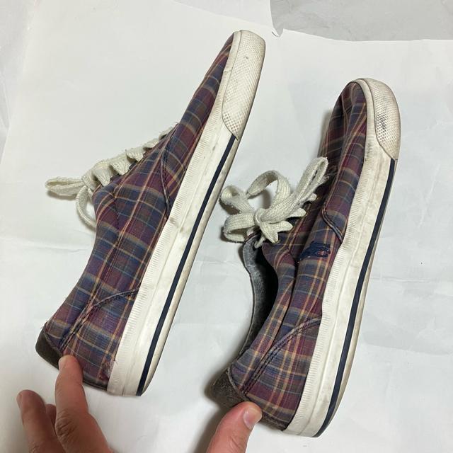 【1円スタート】【POLO RALPH LAUREN】 チェック / スニーカー / 10D < ブランド  【1円スタート】【POLO RALPH LAUREN】 チェック / スニーカー / 10D < ブランドの