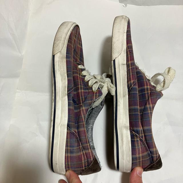 【1円スタート】【POLO RALPH LAUREN】 チェック / スニーカー / 10D < ブランド  【1円スタート】【POLO RALPH LAUREN】 チェック / スニーカー / 10D < ブランドの