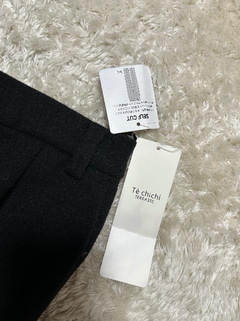 新品タグ付きTe chichi セルフカットウールライクイージーパンツ < ブランド 新品タグ付きTe chichi セルフカットウールライクイージーパンツ < ブランドの