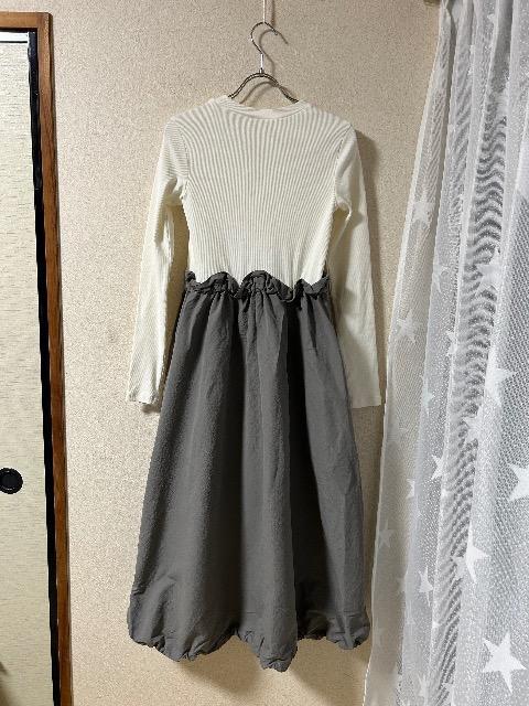 新品タグ付きAZUL by moussy★カットソー+スカート切り替えワンピース < ブランド 新品タグ付きAZUL by moussy★カットソー+スカート切り替えワンピース < ブランドの