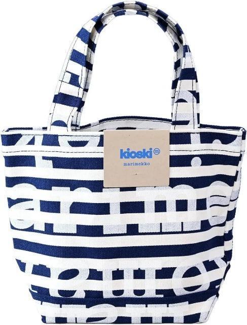 新品marimekkoTASARAITA LOGO PIENI AHKERAトートバッグ < ブランド 新品marimekkoTASARAITA LOGO PIENI AHKERAトートバッグ < ブランドの