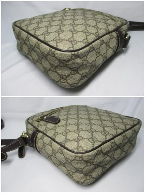美品 GUCCI グッチ 斜め掛けショルダーバッグ GGベージュ 塩ビ 中古 本物 < ブランド 美品 GUCCI グッチ 斜め掛けショルダーバッグ GGベージュ 塩ビ 中古 本物 < ブランドの