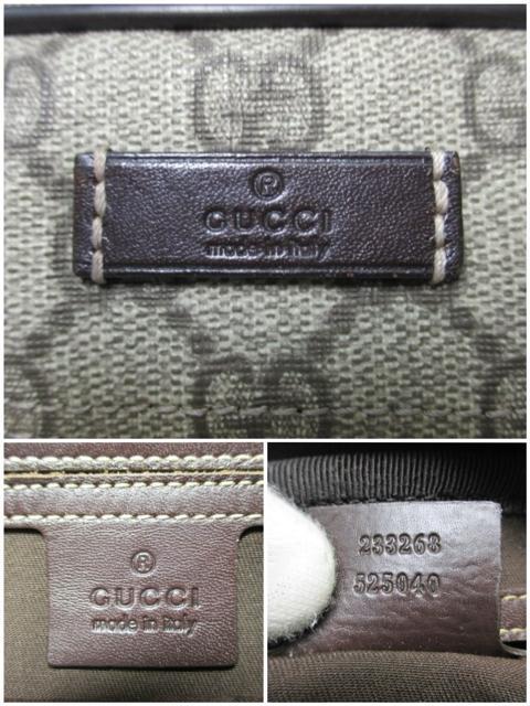 美品 GUCCI グッチ 斜め掛けショルダーバッグ GGベージュ 塩ビ 中古 本物 < ブランド 美品 GUCCI グッチ 斜め掛けショルダーバッグ GGベージュ 塩ビ 中古 本物 < ブランドの