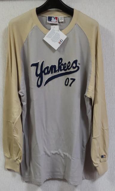 新品●New York Yankees●ヤンキース●長袖Tシャツ●XL < 男性ファッション 新品●New York Yankees●ヤンキース●長袖Tシャツ●XL < 男性ファッションの