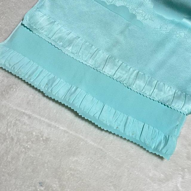 帯揚げ 帯締め 平組等 3点セット 水色 ライトブルー 地紋入り < 女性ファッション 帯揚げ 帯締め 平組等 3点セット 水色 ライトブルー 地紋入り < 女性ファッションの