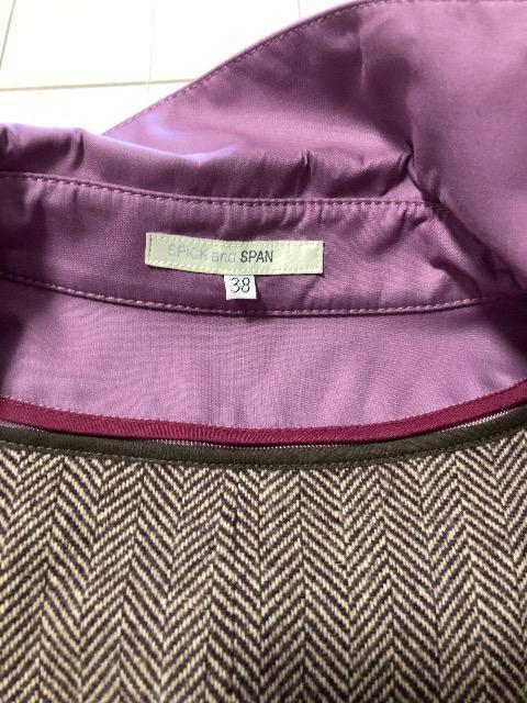 �����i������Spick&Span �g�����`�R�[�g���C�i�[�t��38���p�[�v��Spick and Span�������A�@�X�s�b�N&�X�p�� �� �����t�@�b�V������ 