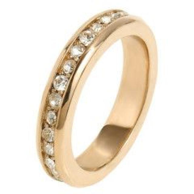 《New》ViVi掲載★大人気★フル エタニティリング/指輪F号<ピンクゴールド> < 女性アクセサリー/時計  《New》ViVi掲載★大人気★フル エタニティリング/指輪F号<ピンクゴールド> < 女性アクセサリー/時計の