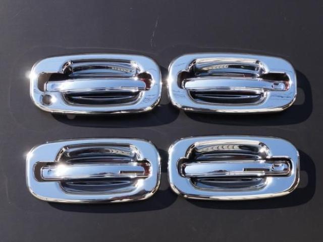 クロームメッキドアハンドルカバー1鍵 サバーバンデナリタホユーコンアバランチシエラエスカエレード < 自動車/バイク クロームメッキドアハンドルカバー1鍵 サバーバンデナリタホユーコンアバランチシエラエスカエレード < 自動車/バイク