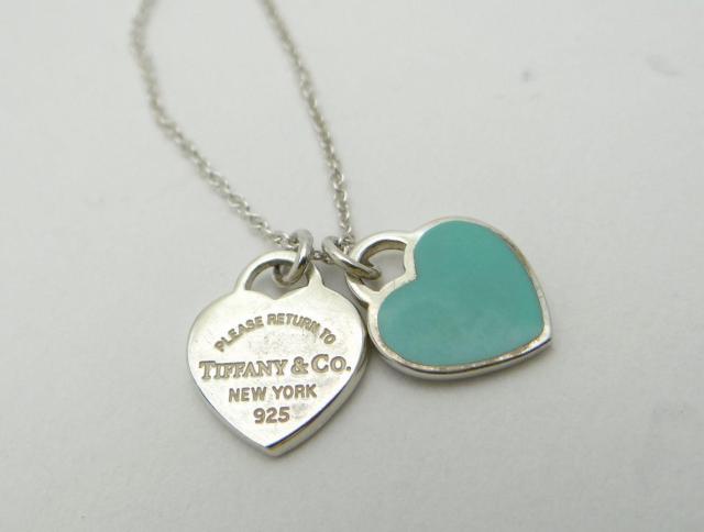 ティファニー リターントゥ ダブルハート ペンダント ネックレス SV925 ティファニーブルー×シルバー<USED>【送料無料】 < ブランド  ティファニー リターントゥ ダブルハート ペンダント ネックレス SV925 ティファニーブルー×シルバー<USED>【送料無料】 < ブランドの