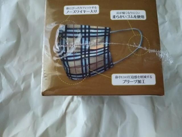 3層構造 使い切り 不織布マスク 40枚入り プリーツ加工 普通サイズ約9.5×17.5cm ベージュチェック < インテリア/ライフ 3層構造 使い切り 不織布マスク 40枚入り プリーツ加工 普通サイズ約9.5×17.5cm ベージュチェック < インテリア/ライフの