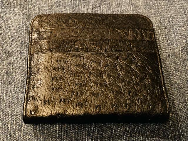 NICO MARTELLI ニコマルテリ コインケース 小銭入れ カードケース オーストリッチ イタリア製 メンズ レディース < 男性ファッション  NICO MARTELLI ニコマルテリ コインケース 小銭入れ カードケース オーストリッチ イタリア製 メンズ レディース < 男性ファッションの
